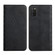Samsung Galaxy A03s 166mm Skin Feel Magnetic Leather Phone Case - Black