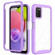 Samsung Galaxy A03S 164mm Starry Sky Solid Color Series Shockproof PC + TPU Protective Phone Case - Purple