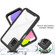 Samsung Galaxy A03S 164mm Starry Sky Solid Color Series Shockproof PC + TPU Protective Phone Case - Black