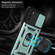 Samsung Galaxy A03s EU Version Sliding Camera Design TPU + PC Phone Case - Dark Green