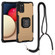 Samsung Galaxy A03s 164mm Lanyard Aluminum TPU Case - Gold
