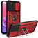 Samsung Galaxy A03s US Version Sliding Camera Design TPU + PC Phone Case - Red