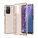 Samsung Galaxy A03s 166mm US Version Shockproof Terminator Style Glitter Powder Protective Phone Case - Gold