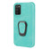 Ring Holder PU Phone Case Samsung Galaxy A03s 164mm - Mint Green