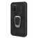 Ring Holder PU Phone Case Samsung Galaxy A03s 164mm - Black