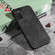 Ring Holder PU Phone Case Samsung Galaxy A03s 164mm - Black