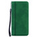 Samsung Galaxy A03s 164mm Frosted Business Magnetic Flip Leather Phone Case - Green