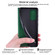 Samsung Galaxy A03s 164mm Frosted Business Magnetic Flip Leather Phone Case - Green