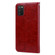 Samsung Galaxy A03s 164mm Oil Wax Texture Leather Phone Case - Red