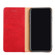 Samsung Galaxy A03s 166mm Non-Magnetic Retro Texture Leather Phone Case - Red
