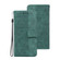 Samsung Galaxy A03s 164.2mm US Version Geometric Embossed Leather Phone Case - Green