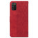 Samsung Galaxy A03s 164.2mm US Version Geometric Embossed Leather Phone Case - Red
