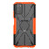 Samsung Galaxy A03s - EU Armor Bear Shockproof PC + TPU Phone Protective Case with Ring Holder - Orange