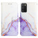 Samsung Galaxy A03s 164mm PT003 Marble Pattern Flip Leather Phone Case - LS006