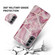 Samsung Galaxy A03s EU Ver. IMD Marble TPU Phone Case with Holder - Green