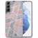 Samsung Galaxy A03s EU Version Electroplating IMD Marble TPU Phone Case - Pink Grey