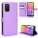 Samsung Galaxy A03s 164.2mm Diamond Texture Leather Phone Case - Purple