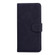 Samsung Galaxy A03s 164.2mm Skin Feel Pure Color Flip Leather Phone Case - Black