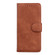 Samsung Galaxy A03s 166mm Skin Feel Pure Color Flip Leather Phone Case - Brown