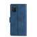Samsung Galaxy A03s 164mm Skin Feel Crocodile Texture Magnetic Clasp PU Leather Phone Case - Blue