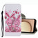 Samsung Galaxy A03s Coloured Drawing Pattern Leather Phone Case - Cute Rabbit