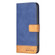 Samsung Galaxy A03s / A02s BF11 Color Matching Skin Feel Leather Phone Case - Blue