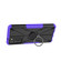 Samsung Galaxy A03s US Version Armor Bear Shockproof PC + TPU Phone Case with Ring - Purple