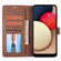 Samsung Galaxy A03s 166mm Classic Wallet Flip Leather Phone Case - Brown