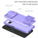 Samsung Galaxy A03s EU Stereoscopic Holder Sliding Camshield Phone Case - Purple