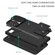 Samsung Galaxy A03s EU Stereoscopic Holder Sliding Camshield Phone Case - Black