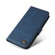 Samsung Galaxy A03s US Version Skin Feel Life Tree Metal Button Leather Phone Case - Blue