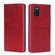 Samsung Galaxy A03S US Edition165.85mm Cow Texture Magnetic Horizontal Flip Leather Phone Case - Red