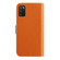 Samsung Galaxy A02s / A03s 166mm Candy Color Litchi Texture Leather Phone Case - Orange