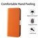 Samsung Galaxy A02s / A03s 166mm Candy Color Litchi Texture Leather Phone Case - Orange