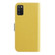 Samsung Galaxy A02s / A03s 166mm Candy Color Litchi Texture Leather Phone Case - Yellow