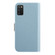 Samsung Galaxy A02s / A03s 166mm Candy Color Litchi Texture Leather Phone Case - Light Blue