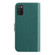 Samsung Galaxy A02s / A03s 166mm Candy Color Litchi Texture Leather Phone Case - Dark Green