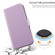 Samsung Galaxy A02s / A03s 166mm Candy Color Litchi Texture Leather Phone Case - Light Purple