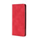 Samsung Galaxy A03s 164.2mm Skin Feel Magnetic Horizontal Flip Leather Phone Case - Red