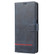 Samsung Galaxy A03s 164mm Classic Wallet Flip Leather Phone Case - Blue