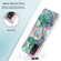 Samsung Galaxy A03s 164mm India Version Ring Holder 2.0mm Airbag TPU Phone Case - Ink Green Marble