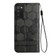 Samsung Galaxy A03s 166.5mm EU Version Football Texture Magnetic Leather Flip Phone Case - Black
