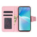 Samsung Galaxy A03S US Version 165.85mm Crystal Texture Leather Phone Case - Pink