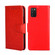 Samsung Galaxy A03S US Version 165.85mm Crystal Texture Leather Phone Case - Red