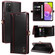 Samsung Galaxy A03s 166mm GQUTROBE RFID Blocking Oil Wax Leather Phone Case - Red
