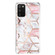 Samsung Galaxy A03s Electroplated Marble Pattern TPU Phone Case - White Gravel Pink