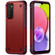Samsung Galaxy A03s 164mm India 2 in 1 Soft TPU Hard PC Phone Case - Red Rose Red