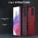 Samsung Galaxy A03s 164mm India 2 in 1 Soft TPU Hard PC Phone Case - Red Rose Red