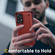Samsung Galaxy A03s 164mm India 2 in 1 Soft TPU Hard PC Phone Case - Red Rose Red