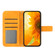 Samsung Galaxy A03S 166mm Skin Feel Sun Flower Pattern Flip Leather Phone Case with Lanyard - Yellow